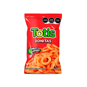 Donitas sabor chile y limón Totis 110g