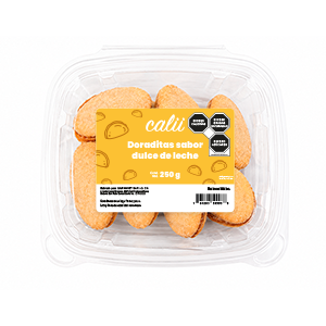 Doraditas sabor dulce de leche Calii 250g