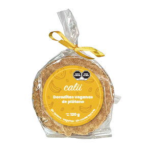 Doraditas veganas de plátano Calii 120g