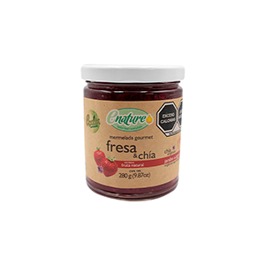 Mermelada de fresa con chía Enature 280g