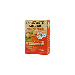 Endulzante natural fruta del monje en sobres Monk 120g