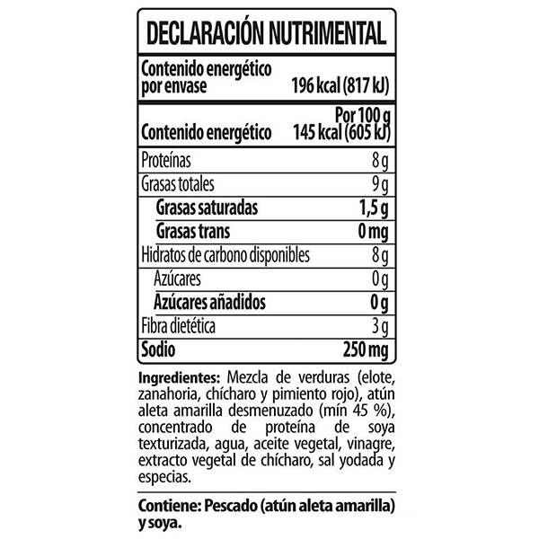 Ensalada de atún con aderezo de mayonesa light Tuny 135g - 2