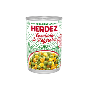 Ensalada de vegetales Herdez 400g