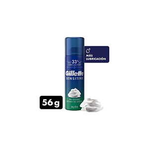 Espuma de afeitar sensitive Gillette 56g