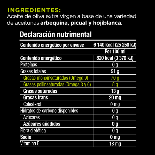 Aceite de oliva extra virgen Oli 750ml - 2