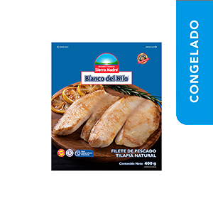 Filete de pescado tilapia natural Sierra Madre 400g