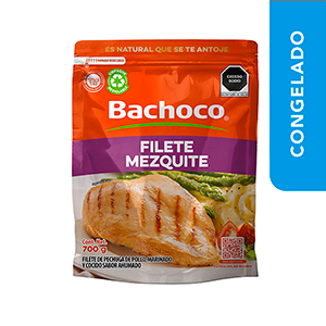 Filete de pollo mezquite Bachoco 700g