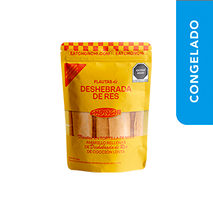 Flautas de deshebrada de res Chonchi 600g (12pz)