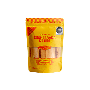 Flautas de deshebrada de res Chonchi 600g (12pz)