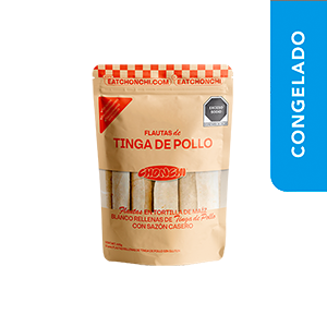 Flautas de tinga de pollo Chonchi 600g (12pz)
