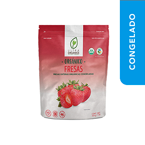 Fresa entera congelada orgánica Ultraorganics 454g