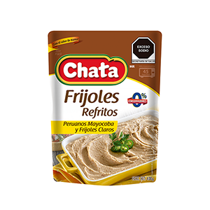 Frijoles peruano refritos Chata 430g
