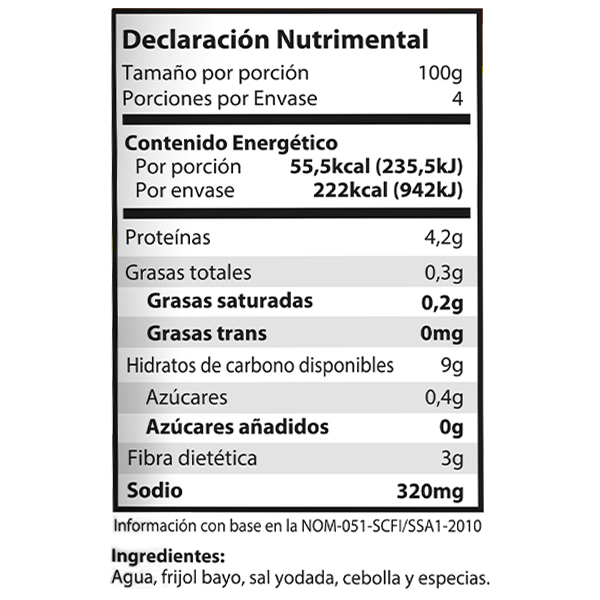 Frijoles enteros bayos Chata 400g - 2