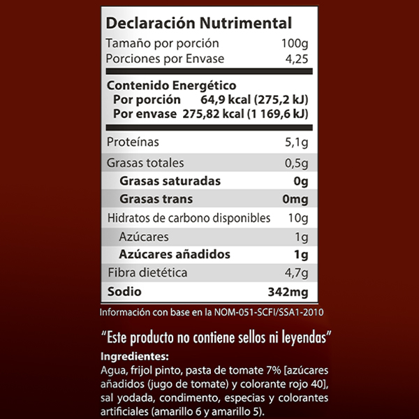 Frijoles ranch Chata 425g - 2