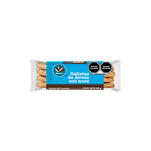 Galletas de avena con nuez Manasur 226g
