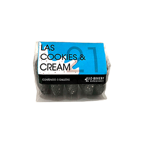 Galletas de avena cookies and cream Liz Bakery 152g