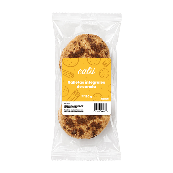 Galletas integrales de canela Calii 30g (4 pack) - 2