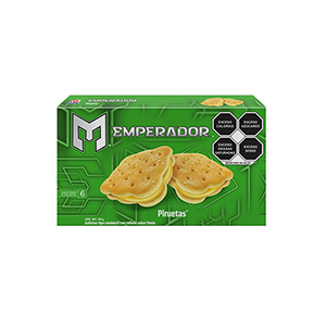 Galletas piruetas de limón Emperador 288g