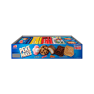 Galletas surtidas Peke Pakes 14pz