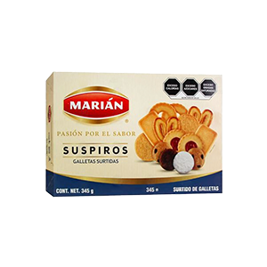 Galletas surtido suspiros Marian 345g