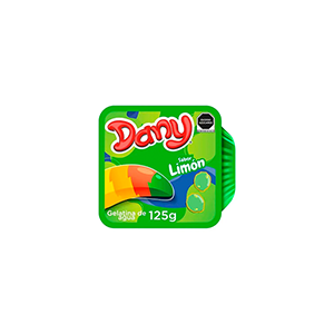 Gelatina limón Dany 125g