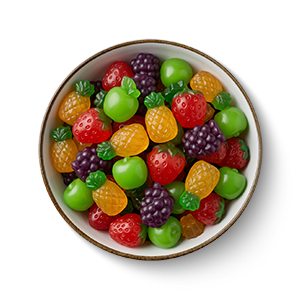 Gomitas sabor frutas Calii 250g