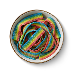 Gomitas tiras de arcoiris Calii 100g