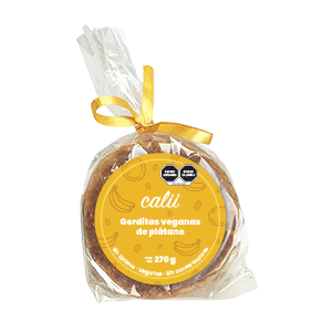 Gorditas veganas de plátano Calii 270g