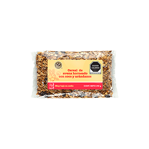 Granola con coco y arándanos Manasur 210g