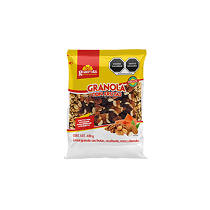 Granola con frutas Granvita 400g