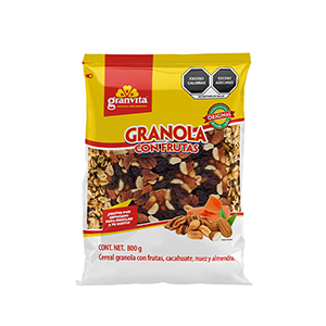Granola con frutas Granvita 800g