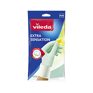 Guantes extra sensation mediano Vileda 1pz