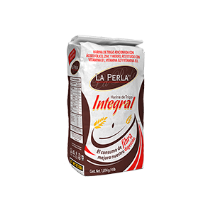 Harina de trigo integral La Perla 907g