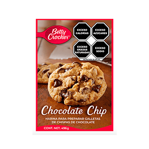 Harina para galletas con chispas de chocolate Betty Crocker 496g