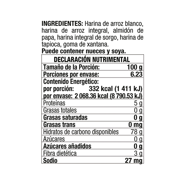 Harina para hornear sin gluten Bob's Red Mill 623g - 2