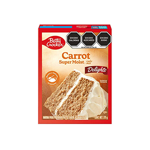 Harina para pastel zanahoría Betty Crocker 375g
