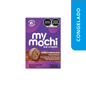 Helado chocolate cubierto de masa dulce de arroz My Mochi 210g 