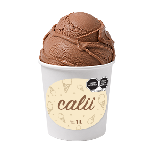 Helado sabor chocolate Calii 1L