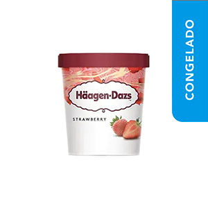 Helado sabor fresa Häagen-Dazs 473ml