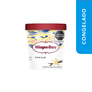 Helado sabor vainilla Häagen-Dazs 473ml