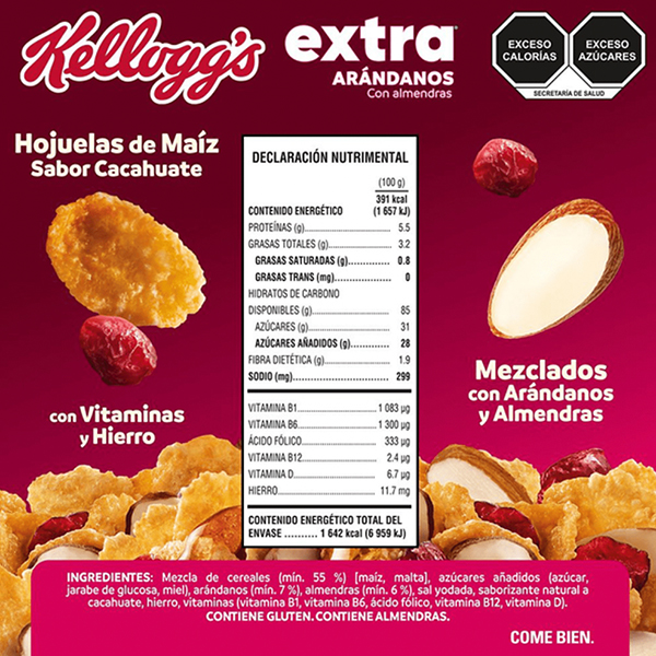 Cereal arándanos con almendras Extra 420g - 2