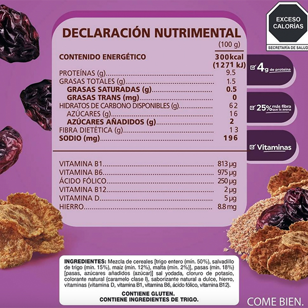 Cereal pasas All Bran 490g - 2