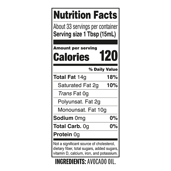 Aceite de aguacate Chosen Foods 500ml - 2