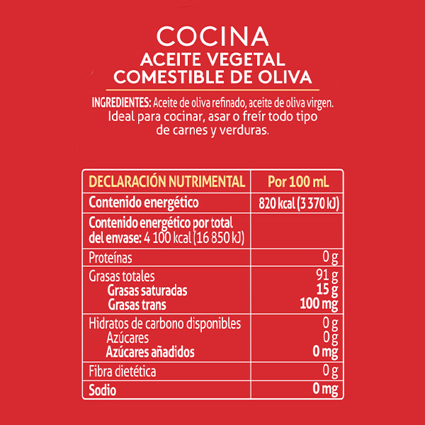 Aceite de oliva clásico para cocinar Carbonell 500ml - 2