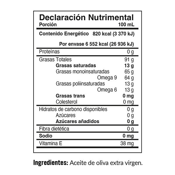 Aceite de oliva extra virgen squeeze Inés 800ml - 2