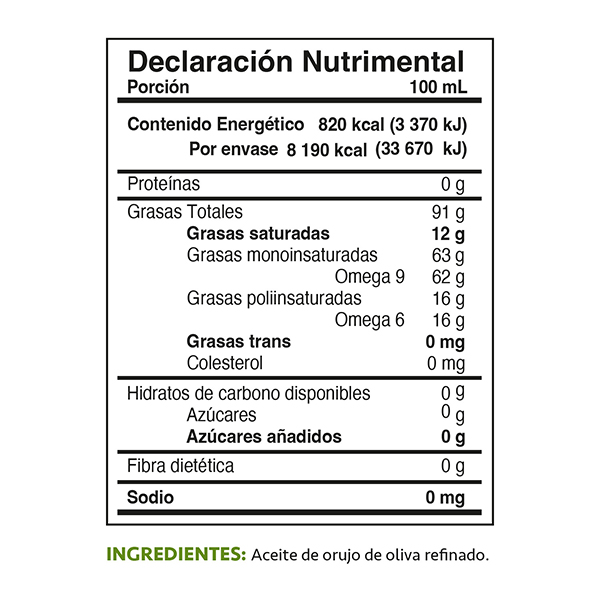Aceite de orujo de oliva Bonolive 1L - 2