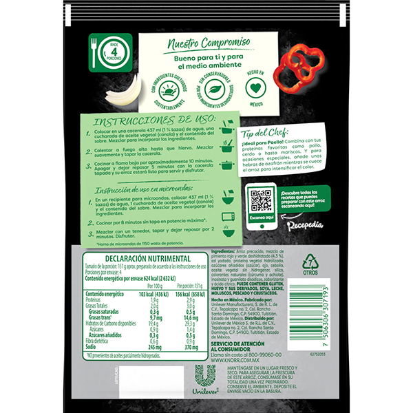 Arroz a la española Knorr 155g - 2