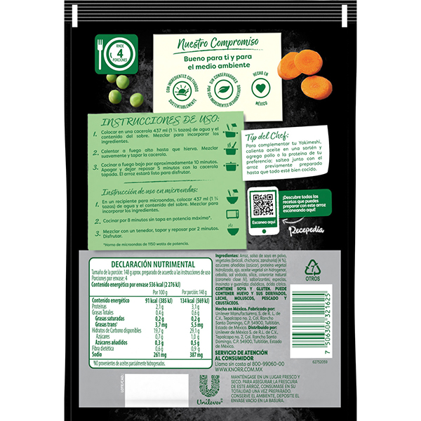 Arroz yakimeshi Knorr 155g - 2