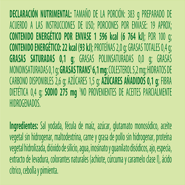 Caldo de pollo Knorr 100g - 2