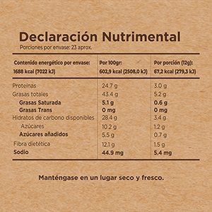 Crema mix de semillas orgánica Enature 280g - 2